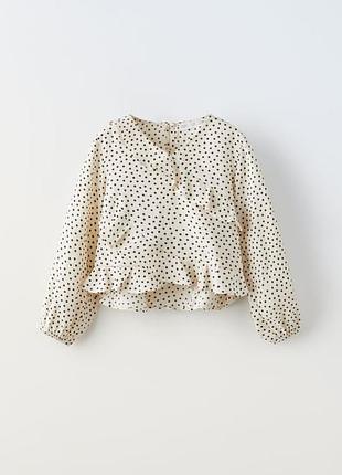 Прикольная блуза zara 8