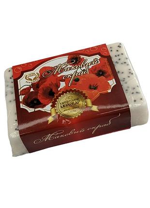 Мыло большое карпатское маковый скраб (мыло большое карпатское)