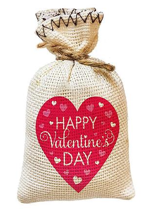 Магнит мешочек happy valentine's day (магниты)
