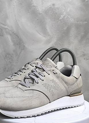 Женские замшевые кроссовки new balance 745