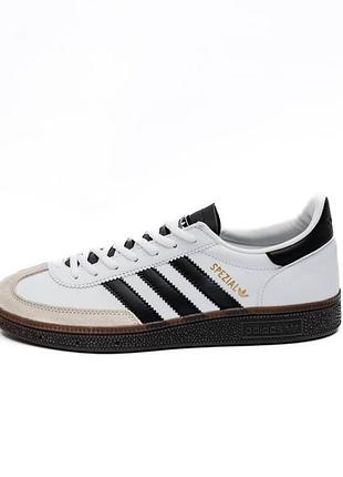 Мужские кроссовки adidas spezial white black / smb+ 🔗
