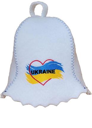 Шапка для лазні, сауни ukraine (шапки для бані і сауни)