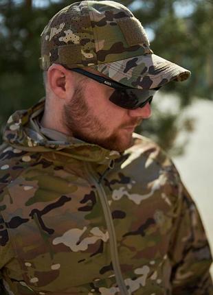 🪖бейсболка летняя дышащая nano cap с перфорацией multicam