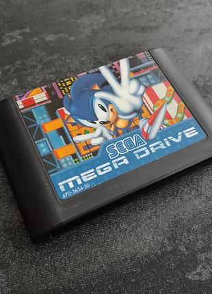 Картридж sonic 3 (sega mega drive)
