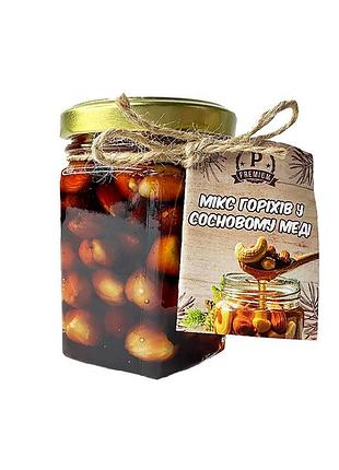 Сосновый мед с орешками 196 мл