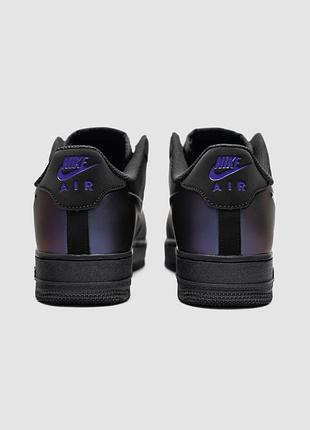 Nike air force 1 low foamposite purple black