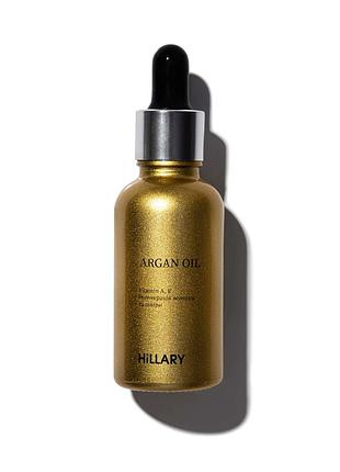 Органічна марокканська арганова олія холодного віджиму hillary organic cold-pressed moroccan argan oil, 30 мл