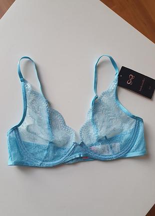 Бюстгальтер hunkemoller 75c blue grotto