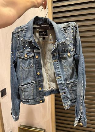 Джинсовый бомбер juicy couture size l