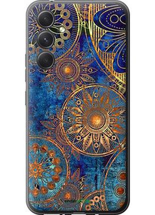 Чехол на samsung galaxy a54 a546e золотой узор "678u-2935-2448"