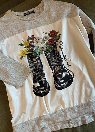 Жіноча футболка/ жіноча кофта /від бренду mdg fashion розмір s.