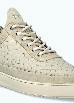 Кожаные кроссовки filling   pieces  low top tech crumbs. (р 35.5)оригинал