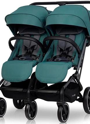 Прогулянковий візок для двійні easygo echo sage green