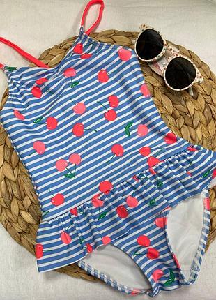 Детский купальник для девочки цельный на 2-4 лет 92-98 см h&m (размеры уточняйте)