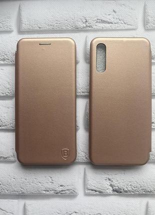 Чехол-книжка g-case ranger series для samsung galaxy а50 (2019) а505 / a30s розовое золото