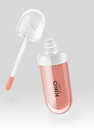Крем-плампер для губ kiko milano kissable lip volume - 04 nude ever (000224-04)