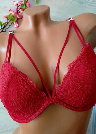Кружевний бюстгалтер з портупеями lascana, eur 80c