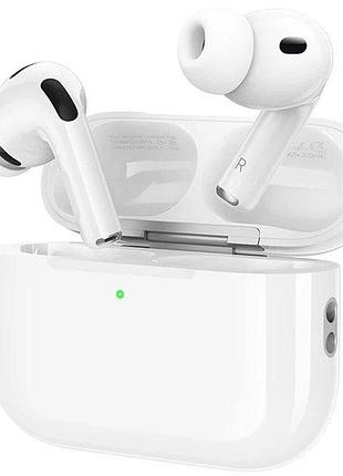 Беспроводные вакуумные bluetooth наушники hoco ew93 tws bt гарнитура с микрофоном white
