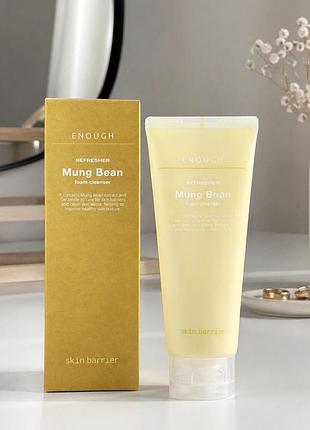 Enough refresher mung bean foam cleanser піна для вмивання, 100 мл