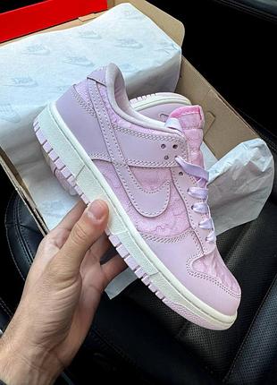 Кросівки nike dunk low wmns lace pack - regal pink