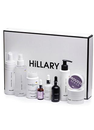 Набор для комплексного ухода за сухой и чувствительной кожей hillary perfect 9