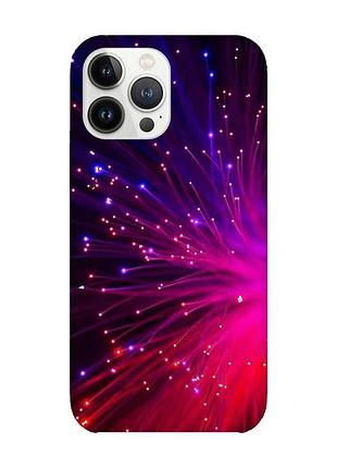 Чехол с защитой камеры на iphone 14 pro салют (принт 98)