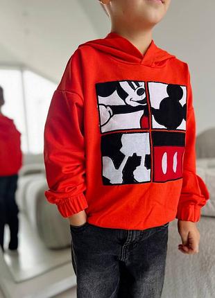 Худи детский mickey mouse яркий дом мальчика