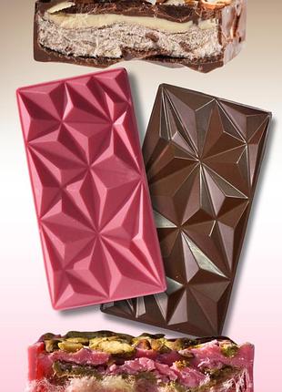 Набір шоколаду mini pink velvet, 200 г & dark agate, 200 г gregory mill