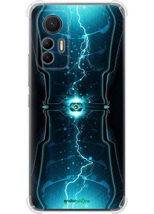Чехол на xiaomi 12 lite молнии в цилиндре "120sp-2579-2448"
