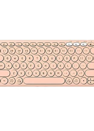 Клавиатура беспроводная hp k231, компактная, ультратонкая, бежевая