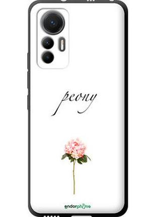 Чехол на xiaomi 12 lite пион "4366b-2579-2448"