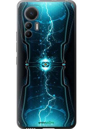 Чехол на xiaomi 12 lite молнии в цилиндре "120u-2579-2448"