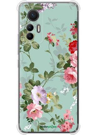 Чехол на xiaomi 12 lite цветочные обои 2 "862sp-2579-2448"