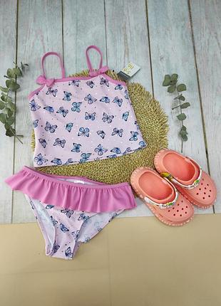 Детский купальный костюм купальник для девочки primark 5-6 лет 116 см