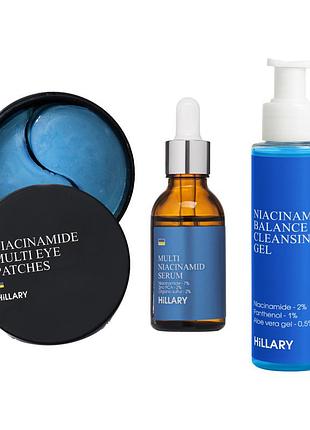 Набір із ніацинамідом проти запалень hillary niacinamide anti-inflammation set