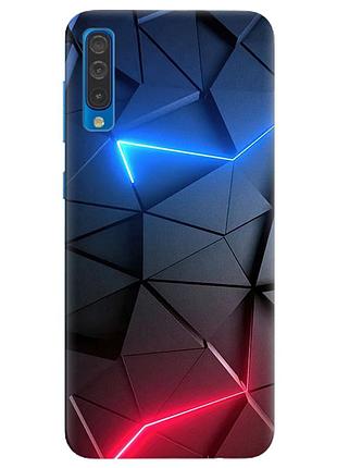 Чехол на samsung galaxy а50 (2019) а505 :: рельефный фон (принт 36)