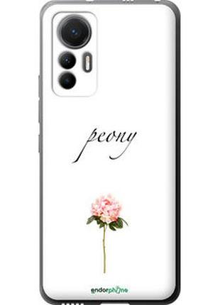 Чехол на xiaomi 12 lite пион "4366u-2579-2448"