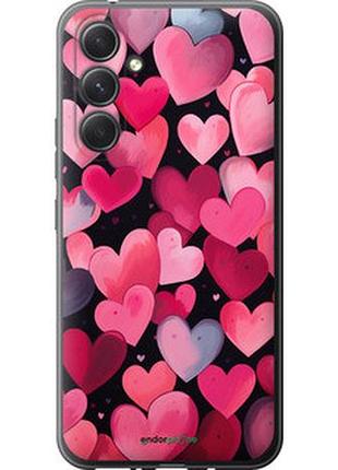 Чехол на samsung galaxy a54 a546e сердечки 4 "5662u-2935-2448"
