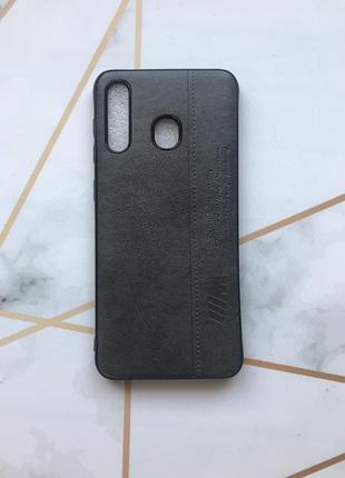 Силиконовый чехол amg для samsung galaxy а30 (2019) а305 / a20 серый