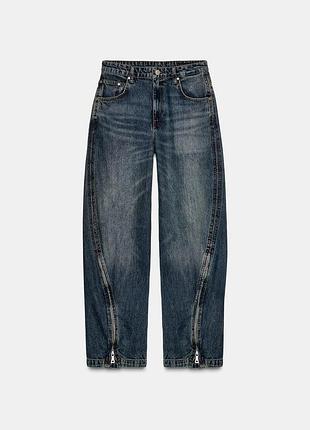 Прямые джинсы zara