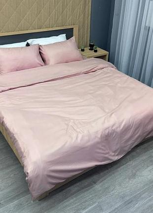Комплект постельного белья decorator softy uno peach whip. цвет пудровый двоспальный, 200, 180