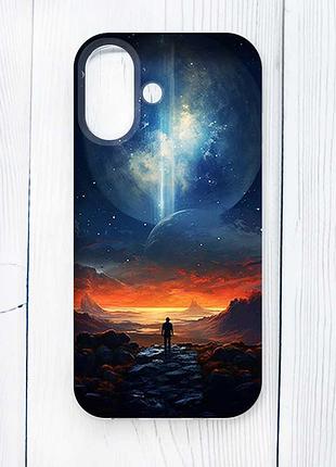 Чехол на iphone 16 космос (принт 247)