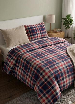Постільна білизна фланель faro pure flannel 001 (220x200 см)
