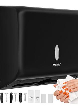 Диспенсер для паперових рушників ruhhy 27714 black