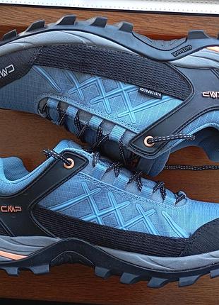 Треккинговые кроссовки cmp rigel low wp storm/sunrise мембраны clima protect® оригинал р.41 стан идеален