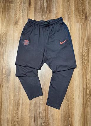 Спортивные штаны nike ppsg (paris saint-germain) dry squad - размер м
