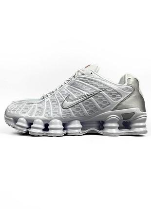 Nike shox tl white 3