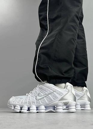 Nike shox tl white 10