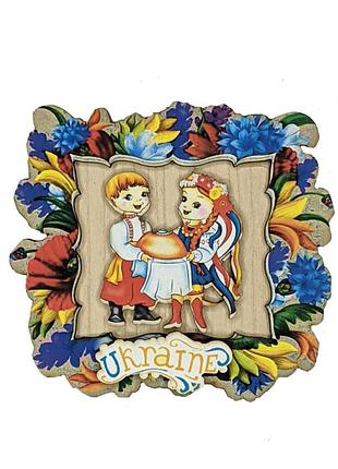Магнит украина в венке (магниты)