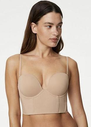 Розкішний, тілесний, на пів корсет, від дорогого бренду: body m&s